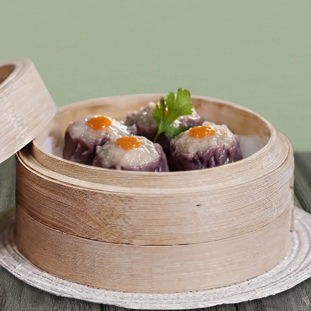 SALTED EGG SIEW MAI W/CHEESE