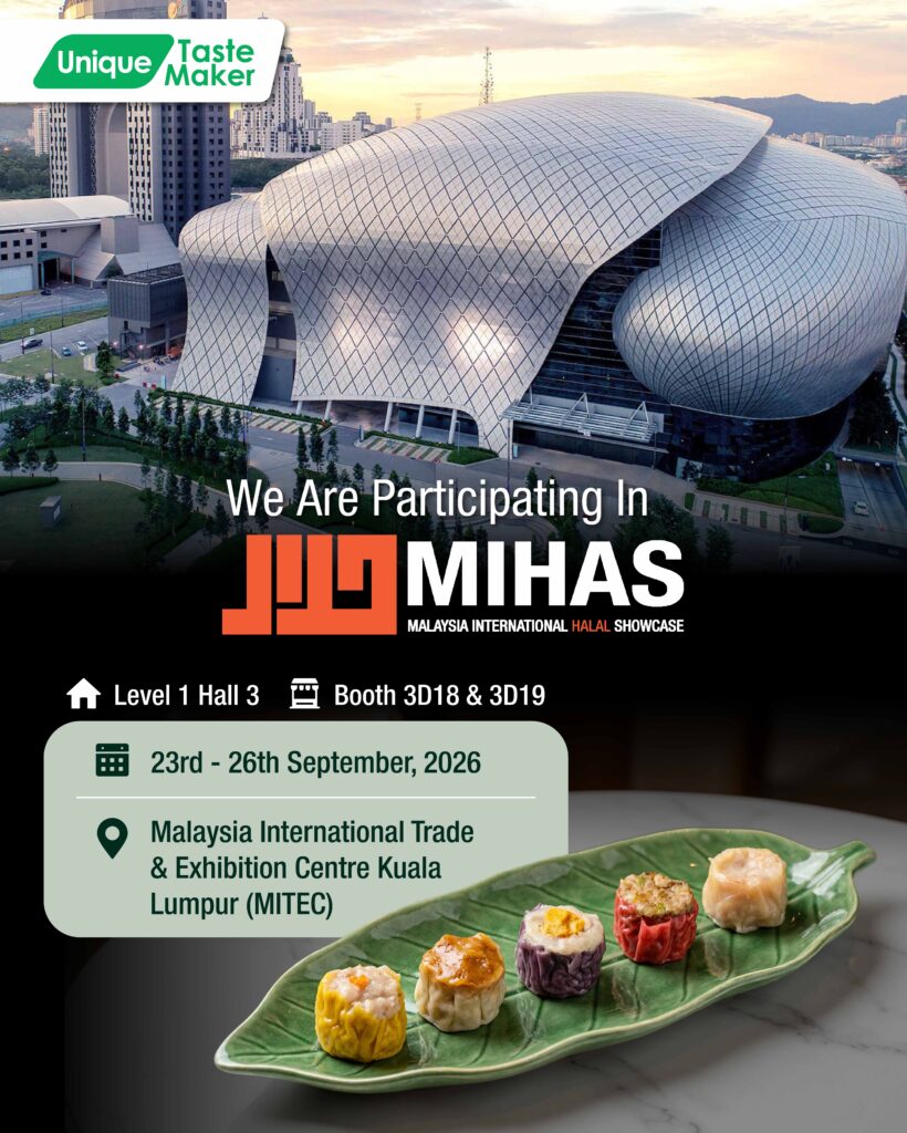 Unique Taste Maker at MIHAS 2026 , Halal Food Solutions